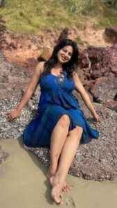 Anna Rajan Instagram - Rising every time we fall......at the end it will be beautiful #sea #tan #love#rising#healing
