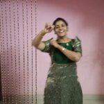 Annabharathi Berchmans Instagram - மாமதுரை அன்னக்கொடி 😜( summa try pannen..friends..kovichukatheenga) beautiful outfit :@daddys_girl_designer_studio