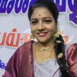 Annabharathi Berchmans Instagram - "சிரிப்பு ஒன்று மட்டுமே மனிதனை மனிதனாக இருக்க வைக்கிறது 😆😍👍"-அன்புடன் அன்னபாரதி❤ costume:@sri_aari_bridal_blouse_designe makeup:@venimakeover @suba_shini_99