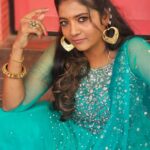 Annabharathi Berchmans Instagram - stylish தமிழச்சி "அன்னபாரதி" ( தீ ) beautiful makeup: @contourqueens_makeover #annabharathi #anbudanannabharathi