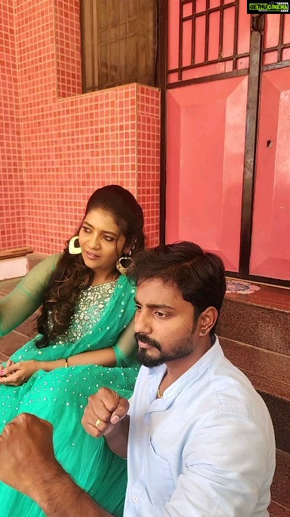 Annabharathi Berchmans Instagram - நீண்ட நாட்களுக்குப் பிறகு என் தம்பியுடன் மாவீரன் பட டயலாக் reels😜 @antonydeeban