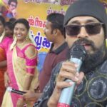Annabharathi Berchmans Instagram - நேற்று என் பிறந்த நாளை மேடையில் ரசிகர்களிடையே கொண்டாடியதில் மிக்க மகிழ்ச்சி ❤ @vjandrewsofficial @aranthainisha @azhar__official