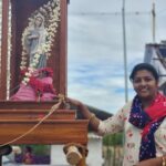 Annabharathi Berchmans Instagram - " அமைதியின் அரசி மாதா " எல்லோருக்கும் அமைதியைத் தரட்டும். இனிய காலை வணக்கம் நண்பர்களே❤🙏