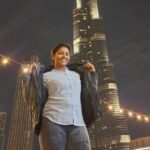 Annabharathi Berchmans Instagram - world tallest tower Burj Khalifa - Dubai #dubai #dubaiburjkhalifa #worldtallestower #burjkhalifa #annabharathi #anbudanannabharathi