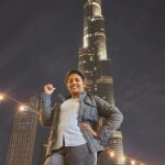 Annabharathi Berchmans Instagram - world tallest tower Burj Khalifa - Dubai #dubai #dubaiburjkhalifa #worldtallestower #burjkhalifa #annabharathi #anbudanannabharathi