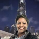 Annabharathi Berchmans Instagram - world tallest tower Burj Khalifa - Dubai #dubai #dubaiburjkhalifa #worldtallestower #burjkhalifa #annabharathi #anbudanannabharathi