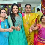 Annabharathi Berchmans Instagram - எங்கள் கோவில்பட்டியில் "VSA Fashions" grand opening ceremony 💪❤ #Annabharathi #anbudanannabarathi #kovilpatti #kovilpatti_city #vsafashions #grandopening #grandopeningevent #GrandOpeningCeremony beautiful makeup & hairstyle :@contourqueens_makeover