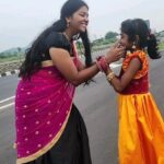 Annabharathi Berchmans Instagram - என் குட்டி தேவதையுடன் ..
