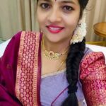 Annabharathi Berchmans Instagram – butterfly  வந்ததா 😜🐝
 இனிய காலை வணக்கம் நண்பர்களே ❤
costume : @venimakeover 
@suba_shini_99 
@sri_aari_bridal_blouse_designe