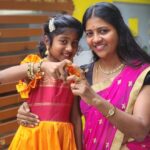 Annabharathi Berchmans Instagram - இன்று (15.10.15)அன்பு மகள் ஆஷிகா பாரதி மற்றும் மகன் அஜயின் பிறந்த நாள் கொண்டாட்டம். காலையில் கோவில்பட்டி "வெளிச்சம் முதியோர் இல்லத்தில்" ஆரம்பித்து இரவு நண்பர்களுடன் கேக் வெட்டி கொண்டாடப்பட்டது . இந்த நல்ல நிகழ்வை தங்களுடன் பகிர்ந்து கொள்வதில் மிக்க மகிழ்ச்சி நண்பர்களே.. உறவுகளே .. ரசிகர்களே ❤💗 beautiful mom and daughter combo dress :@r_s_fashion_designer #annabharathi #anbudanannabharathi #happybirthday