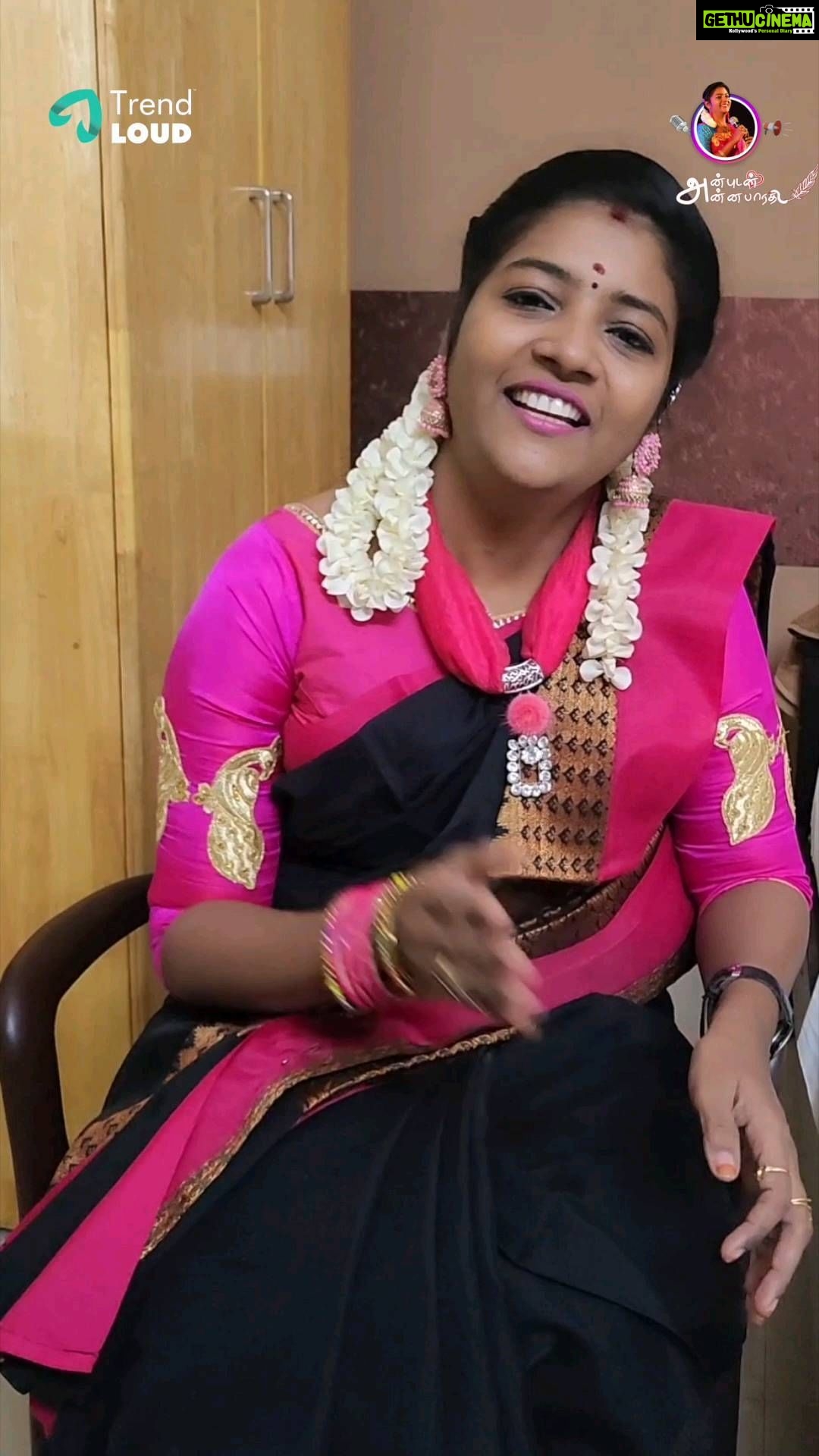 Annabharathi Berchmans Instagram - ரப்பர்- பென்சில் பேசினால் எப்படி இருக்கும் ?? இனிய காலை வணக்கம் நண்பர்களே ❤🎤