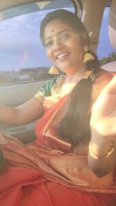 Annabharathi Berchmans Instagram - வாழ்க்கை -  வண்டி ஒன்னு 👍😍
