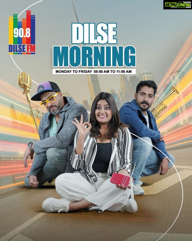 Ansiba Hassan Instagram - "🌞 Rise and shine with the 'Dilse Morning Show'! ☕🎶 Join our incredible hosts Ansiba Hassan, Jaisal, and Dayon for the perfect start to your day. Let's make your mornings brighter and your commute more enjoyable. Stay tuned for laughter, music, and positive vibes! 📻 @dilsefm ✨ #DilseMorning #MorningShowMagic"