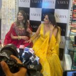 Antara Biswas Instagram - About Yesterday ❤️…. At @rashmi_aaryaa boutique Anniversary… #indian #ethnicwear #love #this #thankyou Outfit: @rashmi_aaryaa @shreeaaryaofficial @deepakpathak663