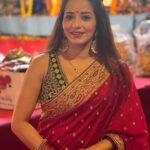 Antara Biswas Instagram – Shubho Bijoyar Priti Shubheccha 🙏🙏🙏… HAPPY DUSSEHRA 🙏🙏…. 

#happydussehra #shubhobijoya #durgapuja2023 #metadurgapujasquad #northbombaysarbojanindurgapuja North Bombay Durga Puja