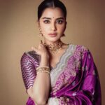 Anupama Parameswaran Instagram - Touch of purple. Hint of elegance. World of magic. Outfit : @tanva_by_deepika Styling : @sandhya__sabbavarapu @team_sandhya Photography : @pranav.foto Styling assistant : @styled_bysonali_
