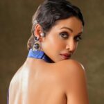 Anupriya Goenka Instagram - 🪻💙🦋🪁 Wearing @labeld Styled by @alapatideepti Jewelry @amamajewels Makeup @komzy_le Hair @kahkashaaaan Photography @deepak_guptap_photography #promotions #sultanofdelhi #fyp #shankari