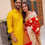 Anupriya Kapoor Instagram - Our 1st karwachauth 💛❤️