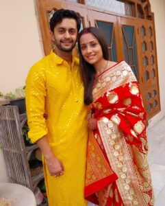Anupriya Kapoor Instagram - Our 1st karwachauth 💛❤️