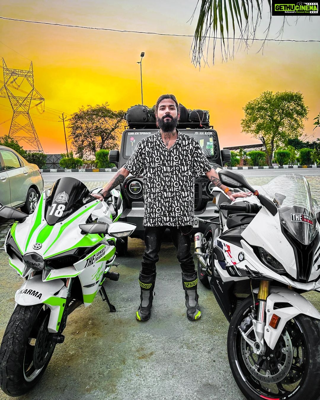 Anurag Dobhal Instagram - Machines nahi hai Emotions hai har ladkey ka ❤️👑🧿 . . . #theuk07rider #influencer #shotoniphone #superbikes #modified #youtuber #iphone #14promax #echo #reelkarofeelkaro #reelitfeelit #reelsinstagram #newsuperbike #hayabusa #delivery #meetup #bhopal #bmw #bmw1250gsa #gsadventure #gsa #northsikkim #4M #mustanggt #mustang #ford #bmw #s1000rr #mpro #bmws1000rr Agra, Uttar Pradesh