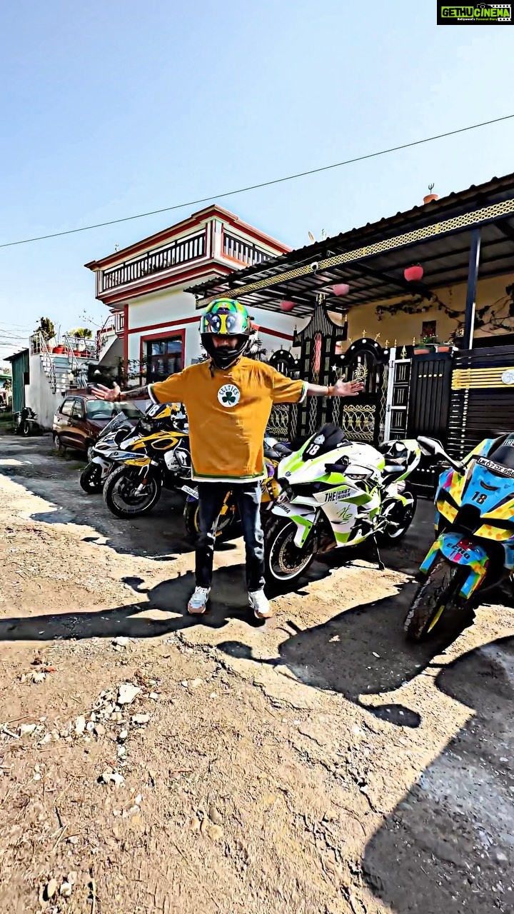 Anurag Dobhal Instagram - Welcome to dream garage ❤️🏆 . . . #theuk07rider #influencer #shotoniphone #superbikes #modified #youtuber #iphone #14promax #echo #reelkarofeelkaro #reelitfeelit #reelsinstagram #newsuperbike #hayabusa #delivery #meetup #bhopal #bmw #bmw1250gsa #gsadventure #gsa #northsikkim #4M #mustanggt #mustang #ford #bmw #s1000rr #mpro #bmws1000rr