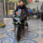 Anurag Dobhal Instagram - Maut Ka Saaman 💣🧿 . . . #theuk07rider #influencer #shotoniphone #superbikes #modified #youtuber #iphone #14promax #echo #reelkarofeelkaro #reelitfeelit #reelsinstagram #newsuperbike #hayabusa #delivery #meetup #bhopal #bmw #bmw1250gsa #gsadventure #gsa #northsikkim #4M #mustanggt #mustang #ford #supercars #h2 #ninjah2 #delivery