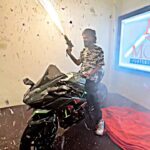 Anurag Dobhal Instagram - H2 Is Finally Here ❤️🙏🏻 Dream Poora Hohi Gaya ❤️ Shukriya brosena saarey sapney poorey complete karney ke liyey 😘💜🙏🏻 . . . #theuk07rider #influencer #shotoniphone #superbikes #modified #youtuber #iphone #14promax #echo #reelkarofeelkaro #reelitfeelit #reelsinstagram #newsuperbike #hayabusa #delivery #meetup #bhopal #bmw #bmw1250gsa #gsadventure #gsa #northsikkim #4M #mustanggt #mustang #ford #supercars #h2 #ninjah2 #delivery
