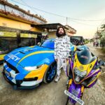 Anurag Dobhal Instagram - New Ghar 💜💙💛 . . . #theuk07rider #influencer #shotoniphone #superbikes #modified #youtuber #iphone #14promax #echo #reelkarofeelkaro #reelitfeelit #reelsinstagram #newsuperbike #hayabusa #delivery #meetup #bhopal #bmw #bmw1250gsa #gsadventure #gsa #northsikkim #4M #mustanggt #mustang #ford #supercars Dehradun, Uttarakhand