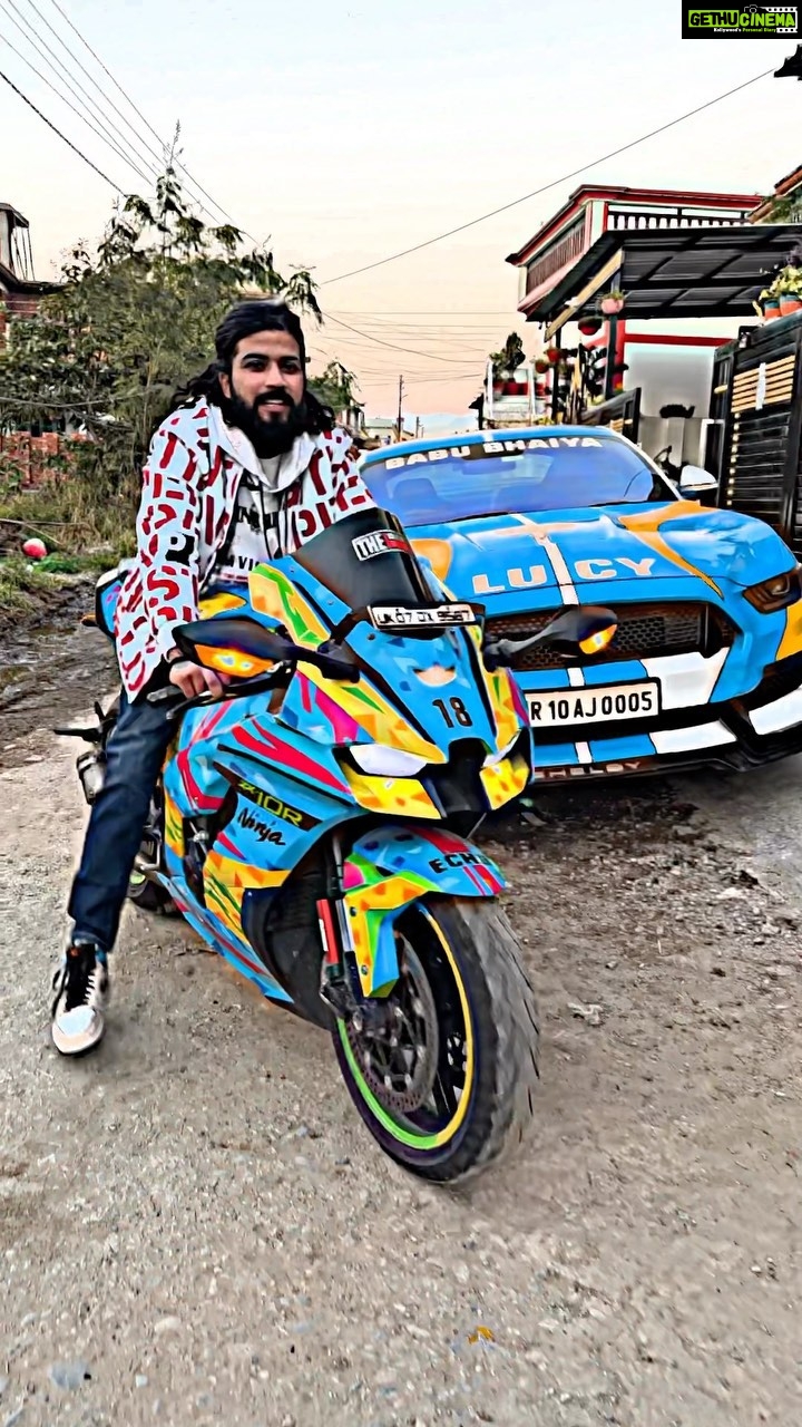 Anurag Dobhal Instagram - ❤️ . . . #theuk07rider #influencer #shotoniphone #superbikes #modified #youtuber #iphone #14promax #echo #reelkarofeelkaro #reelitfeelit #reelsinstagram #newsuperbike #hayabusa #delivery #meetup #bhopal #bmw #bmw1250gsa #gsadventure #gsa #northsikkim #4M #mustanggt #mustang #ford #supercars