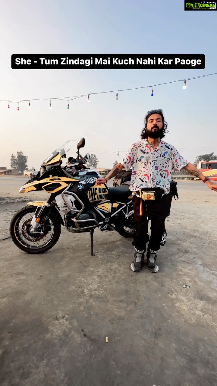 Anurag Dobhal Instagram - Tera Ghar Jainga Bro 😔❤️ . . . #theuk07rider #influencer #shotoniphone #superbikes #modified #youtuber #iphone #14promax #echo #reelkarofeelkaro #reelitfeelit #reelsinstagram #newsuperbike #hayabusa #delivery #meetup #bhopal #bmw #bmw1250gsa #gsadventure #gsa #indore #nagpur #odisha #puri #jagannathtemple