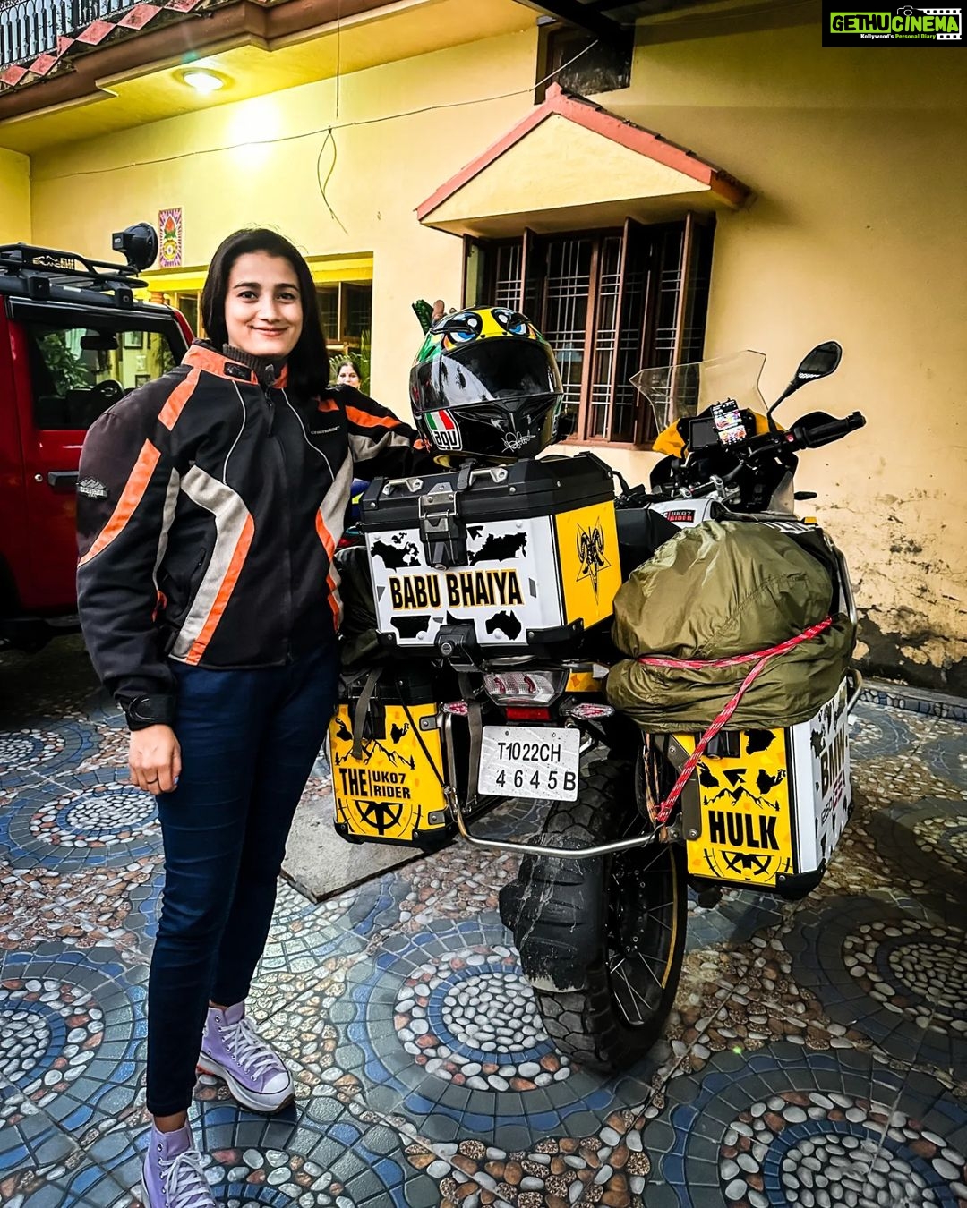 Anurag Dobhal Instagram - Tripura We Are Coming 💖🚀 . . . #theuk07rider #influencer #shotoniphone #superbikes #modified #youtuber #iphone #14promax #echo #reelkarofeelkaro #reelitfeelit #reelsinstagram #newsuperbike #hayabusa #delivery #meetup #bhopal #bmw #bmw1250gsa #gsadventure #gsa #indore #nagpur #odisha #puri #jagannath #hyderabad