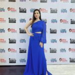 Anusmriti Sarkar Instagram - Blue vibes 💙🧿 Outfit- @bobbyk_india #event #redcarpet #designer #blue #beautiful #as #anusmriti #anusmritisarkar #picoftheday #inifd #missmalini #thegoodcreatorco