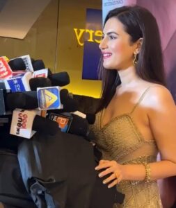 Anusmriti Sarkar Instagram - Premier night of “Hum Tumhein Chahte Hain “ ✨🧿🧿

Outfit - @majesticbyjapnah 
Jewellery- @sujhal_jewels 
Styling - @stylebyaaash 
Heels - @stevemadden 

#humtumheinchahtehain #released #bollywood #movie #love #premier #night #media #event #blessed #as #anusmritisarkar #anusmriti