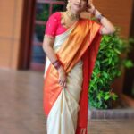 Anusree Instagram – Iam always as fresh as my saree.. 🥰🥰

MaH @pinkyvisal 
Click @mahesh_bhai 
Saree @iha_designs 
Blouse Design @sabarinathk_ 
Perfect stiching @vasudevan.arun 
Accessories @varuthri_findings