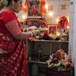 Aparajita Auddy Instagram – দশমীতে মায়ের বরণ।