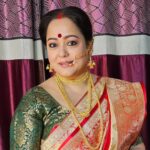 Aparajita Auddy Instagram – লক্ষ্মী পুজোর সাজে।