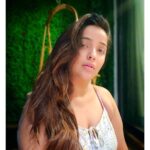 Apurva Nemlekar Instagram - . Beauty begins the moment you decide to be yourself ❤️ . #apurvanemlekar #selflove #hazeleyes #white #whitedress #hazel #iamwhoiam #ladyofwords