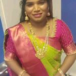 Aranthangi Nisha Instagram – Beautiful saree @grace_silks  beautiful blouse @sofy_bridal_wear