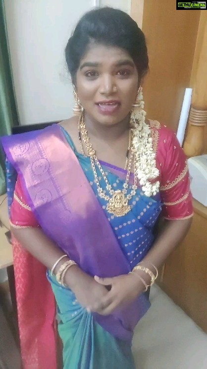 Aranthangi Nisha Instagram - Beautiful saree @saraboutique_2201 beautiful Blouse @sofy_bridal_wear jwellery