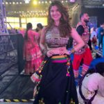 Archana Instagram - #jaimatadi thank you @parthivgohil9 @manasi_parekh 💯💫🙏💃🏻💃🏻💃🏻💃🏻 Even though dint get the math of 3steps forward 2backward one twirl … but DANCE makes the sole to soul happy for sure & to share these magical moments with our gang of over enthu friends who were full fire crackers in the fooor …. THESE GARBA scenes d only going to get bigger and grander … start training to join in Hahahahah LAST SLIDE IS BABA FALOODA by far one of the best I have had & the pista one is less sweet so it was rocking Nesco IT Park - Goregaon E