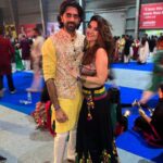 Archana Instagram - #jaimatadi thank you @parthivgohil9 @manasi_parekh 💯💫🙏💃🏻💃🏻💃🏻💃🏻 Even though dint get the math of 3steps forward 2backward one twirl … but DANCE makes the sole to soul happy for sure & to share these magical moments with our gang of over enthu friends who were full fire crackers in the fooor …. THESE GARBA scenes d only going to get bigger and grander … start training to join in Hahahahah LAST SLIDE IS BABA FALOODA by far one of the best I have had & the pista one is less sweet so it was rocking Nesco IT Park - Goregaon E
