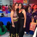 Archana Instagram - #jaimatadi thank you @parthivgohil9 @manasi_parekh 💯💫🙏💃🏻💃🏻💃🏻💃🏻 Even though dint get the math of 3steps forward 2backward one twirl … but DANCE makes the sole to soul happy for sure & to share these magical moments with our gang of over enthu friends who were full fire crackers in the fooor …. THESE GARBA scenes d only going to get bigger and grander … start training to join in Hahahahah LAST SLIDE IS BABA FALOODA by far one of the best I have had & the pista one is less sweet so it was rocking Nesco IT Park - Goregaon E