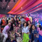 Archana Instagram - #jaimatadi thank you @parthivgohil9 @manasi_parekh 💯💫🙏💃🏻💃🏻💃🏻💃🏻 Even though dint get the math of 3steps forward 2backward one twirl … but DANCE makes the sole to soul happy for sure & to share these magical moments with our gang of over enthu friends who were full fire crackers in the fooor …. THESE GARBA scenes d only going to get bigger and grander … start training to join in Hahahahah LAST SLIDE IS BABA FALOODA by far one of the best I have had & the pista one is less sweet so it was rocking Nesco IT Park - Goregaon E