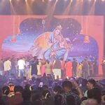 Archana Instagram - #jaimatadi thank you @parthivgohil9 @manasi_parekh 💯💫🙏💃🏻💃🏻💃🏻💃🏻 Even though dint get the math of 3steps forward 2backward one twirl … but DANCE makes the sole to soul happy for sure & to share these magical moments with our gang of over enthu friends who were full fire crackers in the fooor …. THESE GARBA scenes d only going to get bigger and grander … start training to join in Hahahahah LAST SLIDE IS BABA FALOODA by far one of the best I have had & the pista one is less sweet so it was rocking Nesco IT Park - Goregaon E