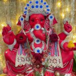 Archana Gupta Instagram - May the divine presence of Ganesha fill your home with love and positivity. Ganpati Bappa Morya 🌺❤️🌺 . . . . . #ganpati #ganpatibappamorya #ganpatifestival #archannaguptaa #celebration #festival #happiness #familygoals #blessings Mumbai, Maharashtra