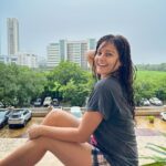 Archana Gupta Instagram - Finally got the chance to drench in the Rain 🌧️ By the way it’s a view from our new Home 🏡 ❤️ . . . . . . . #rain #love #saturday #happiness #photos #randomclick #happymode #nomakeupneeded #nofilter #bereal Mumbai, Maharashtra