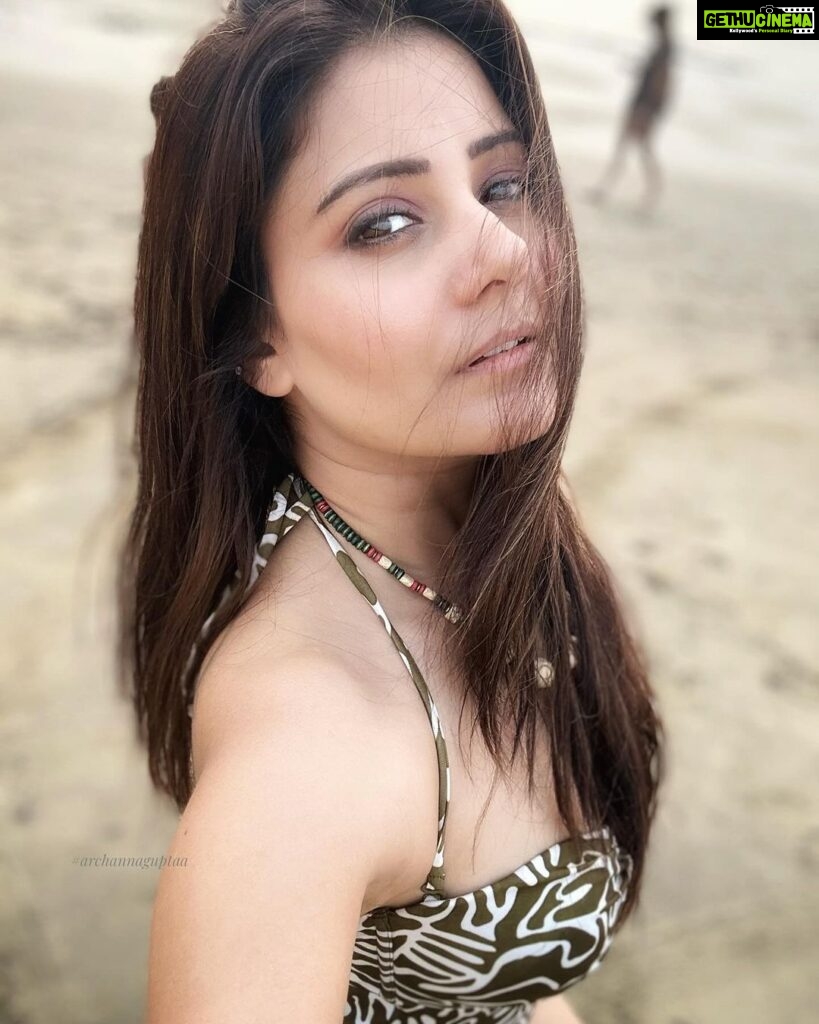 Archana Gupta Instagram - Which one ? . . . . . . . . #beachlife #beachgirl #beachvibes #travel #goadiaries #archannaguptaa #love #bikini #beachwear #portraits #travelgram #nature #beautiful #goodvibes Goa Mandrem