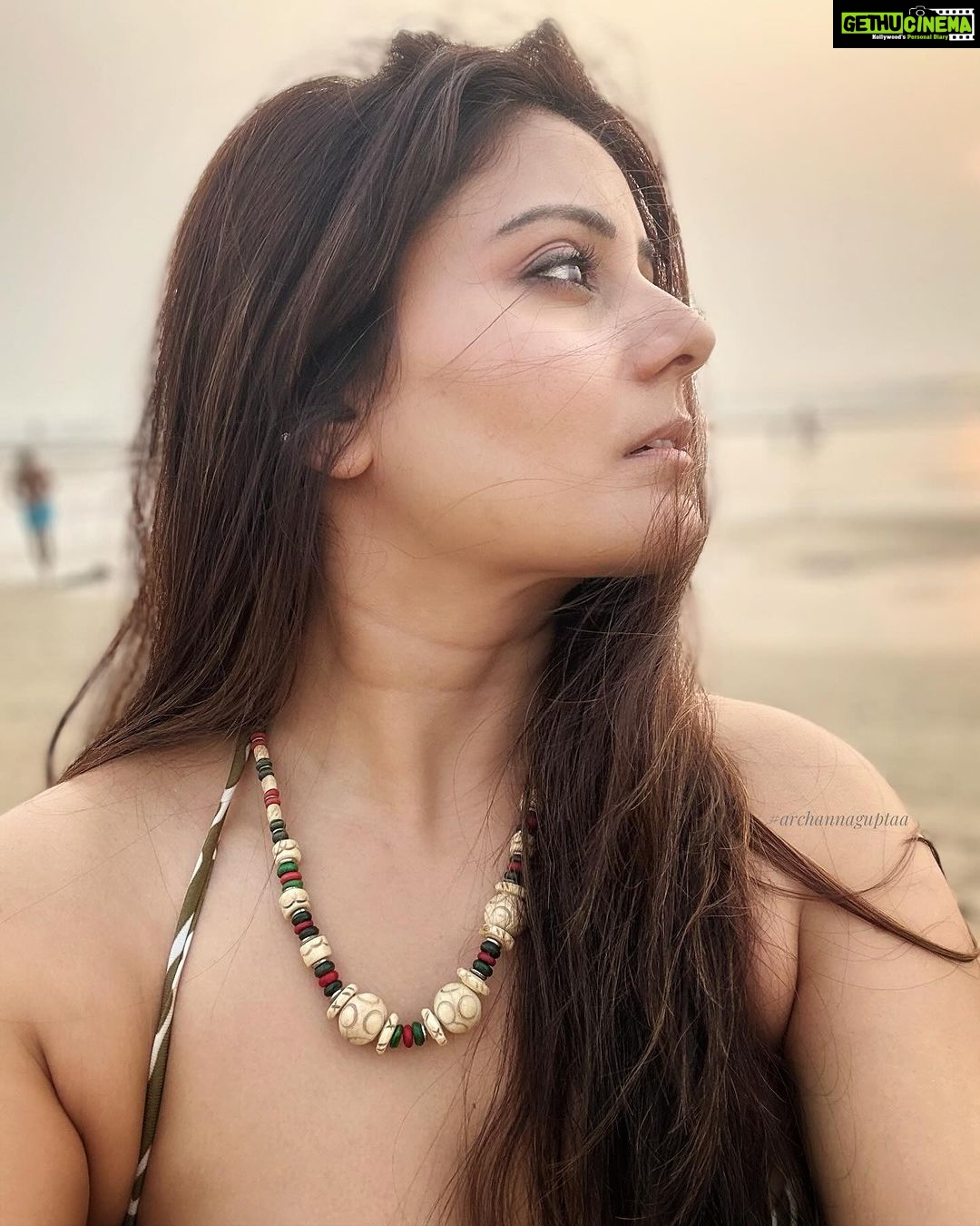 Archana Gupta Instagram - Which one ? . . . . . . . . #beachlife #beachgirl #beachvibes #travel #goadiaries #archannaguptaa #love #bikini #beachwear #portraits #travelgram #nature #beautiful #goodvibes Goa Mandrem