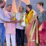 Archana Gupta Instagram – After receiving Brij Ratan Award last year and now second Prestigious award at my birthplace “Agra” for my journey in Film Industry is a remarkable and special achievement for me. This recognition is a reminder that hard work, passion and persistence pay off. 
It’s a highlight the appreciation and support of the community where I began my journey. 

@surajtiwari_glamourlive I really appreciate you and your team’s initiative and effort to start a Global Taj International Film Festival in Agra.  @gtiffindia . Wishing you and your team many more success in your journey. 

Thank you everyone for your Love and Support 🙏🏻 ❤️
.
.
.
.
.
.
.
.
#awardwinning #actorslife #filmfestival #indianactress #southindianactress archannaguptaa #bollywoodactress #filmindustry #hindicinema #grateful #happy #love #blessedlife #gtiff JP Auditorium, Khandari Campus, Dr B R A University, Agra