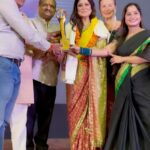 Archana Gupta Instagram - After receiving Brij Ratan Award last year and now second Prestigious award at my birthplace “Agra” for my journey in Film Industry is a remarkable and special achievement for me. This recognition is a reminder that hard work, passion and persistence pay off. It’s a highlight the appreciation and support of the community where I began my journey. @surajtiwari_glamourlive I really appreciate you and your team’s initiative and effort to start a Global Taj International Film Festival in Agra. @gtiffindia . Wishing you and your team many more success in your journey. Thank you everyone for your Love and Support 🙏🏻 ❤️ . . . . . . . . #awardwinning #actorslife #filmfestival #indianactress #southindianactress archannaguptaa #bollywoodactress #filmindustry #hindicinema #grateful #happy #love #blessedlife #gtiff JP Auditorium, Khandari Campus, Dr B R A University, Agra